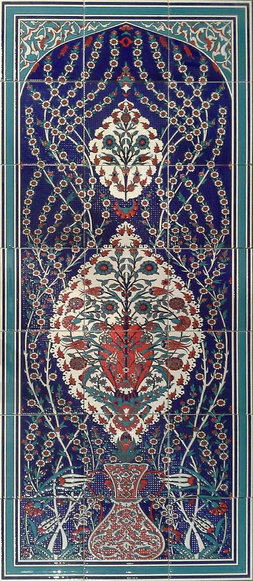 60X140 cm Çini Pano-1